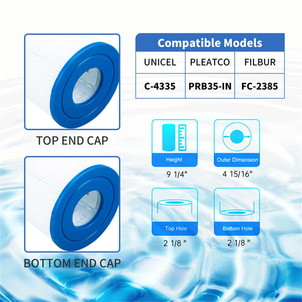 Pool Filter Cartridge, Filtro De Piscine, Above Ground Swimming Pool Accessories 